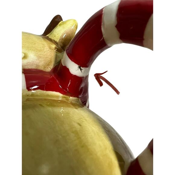 Johanna Parker Ceramic 16oz Vintage Snowman & Reindeer Coffee Cocoa Mug - Picture 16 of 16